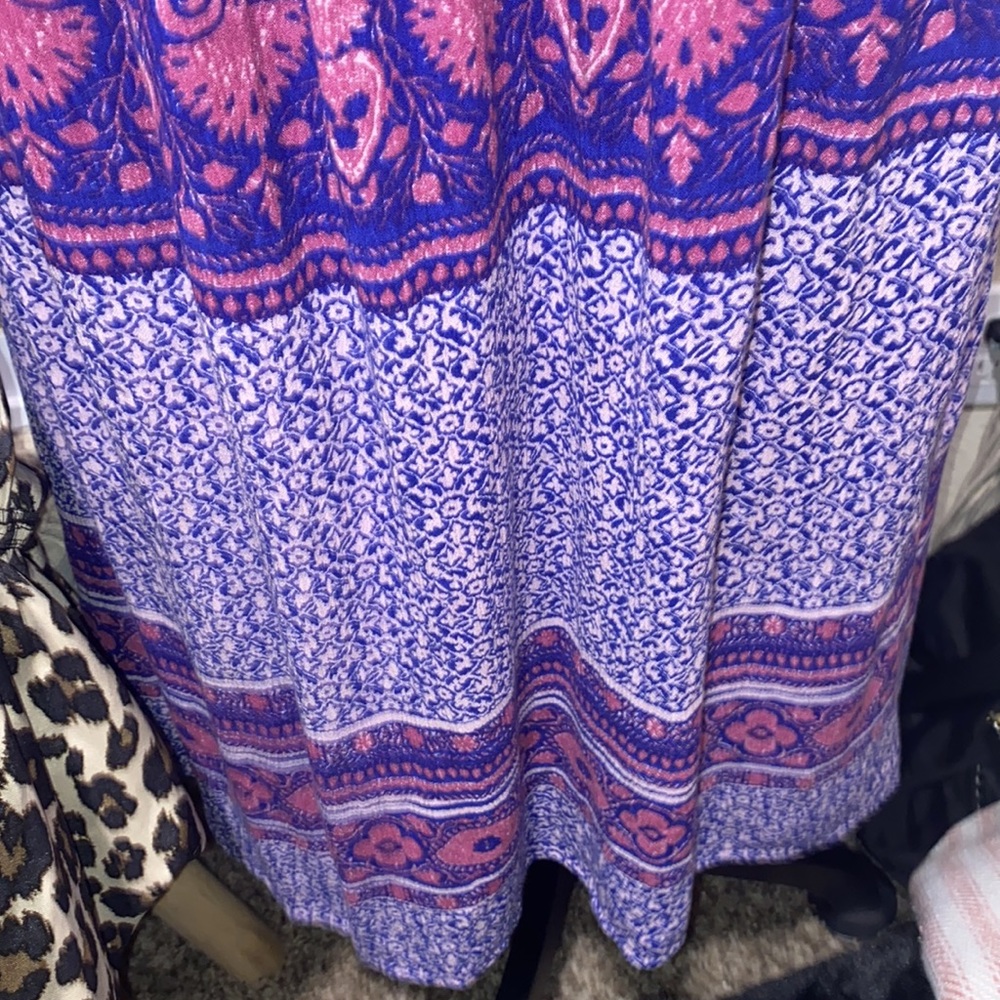 Free People Bohemian She’s a Lady Midi Dress - Picture 8 of 15